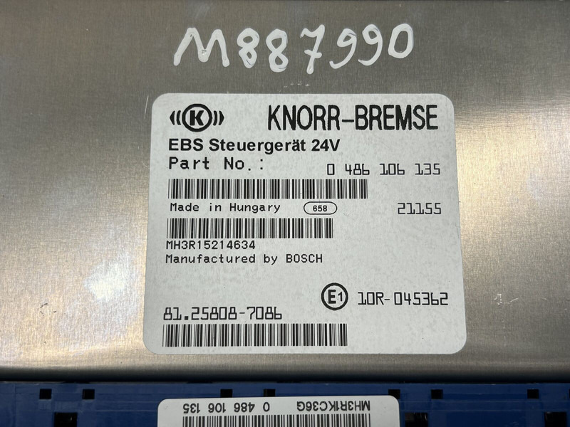 MAN EBS control unit - Единица за контрола за Камион: слика 4 MAN EBS control unit - Единица за контрола за Камион: слика 4