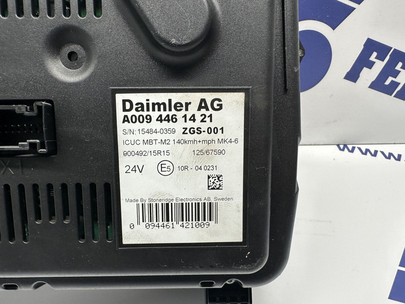 Mercedes-Benz Actros - Контролна табла за Камион: слика 3 Mercedes-Benz Actros - Контролна табла за Камион: слика 3