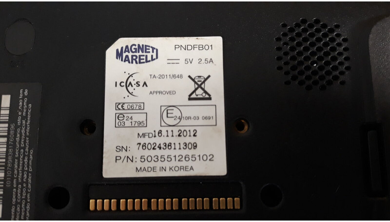 Mercedes-Benz fleetboard operating unit - Единица за контрола за Камион: слика 4 Mercedes-Benz fleetboard operating unit - Единица за контрола за Камион: слика 4