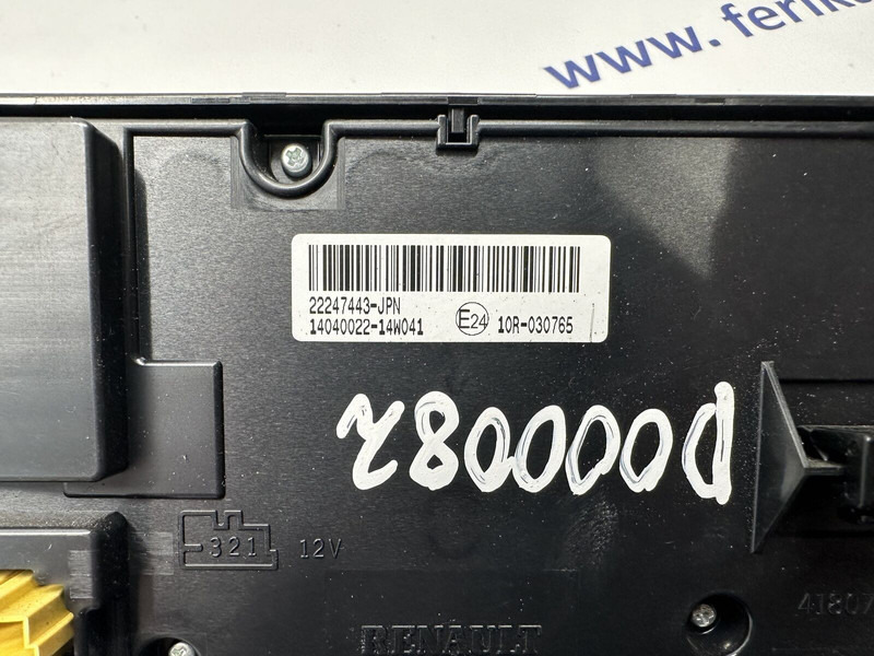 Renault A/C heater control unit - Единица за контрола за Камион: слика 3 Renault A/C heater control unit - Единица за контрола за Камион: слика 3