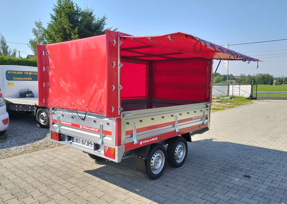 TEMARED 2osie 750kg straż strażacka pożarnicza - Приколка платформа: слика 2 TEMARED 2osie 750kg straż strażacka pożarnicza - Приколка платформа: слика 2