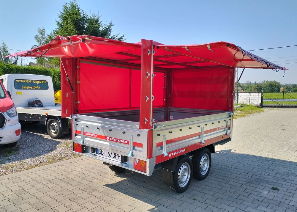 TEMARED 2osie 750kg straż strażacka pożarnicza - Приколка платформа: слика 1 TEMARED 2osie 750kg straż strażacka pożarnicza - Приколка платформа: слика 1