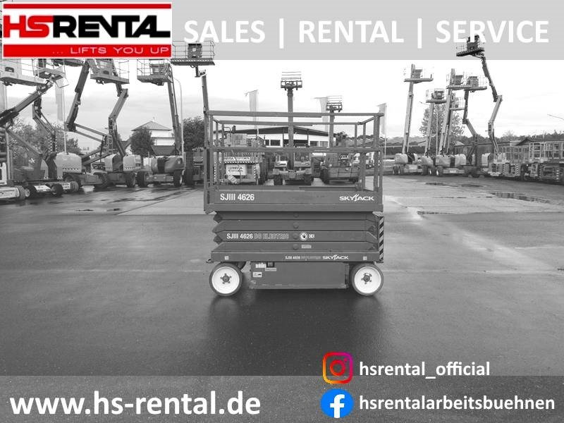 Skyjack SJ4626 elektro 10m (1478) - Кревач ножица: слика 1 Skyjack SJ4626 elektro 10m (1478) - Кревач ножица: слика 1