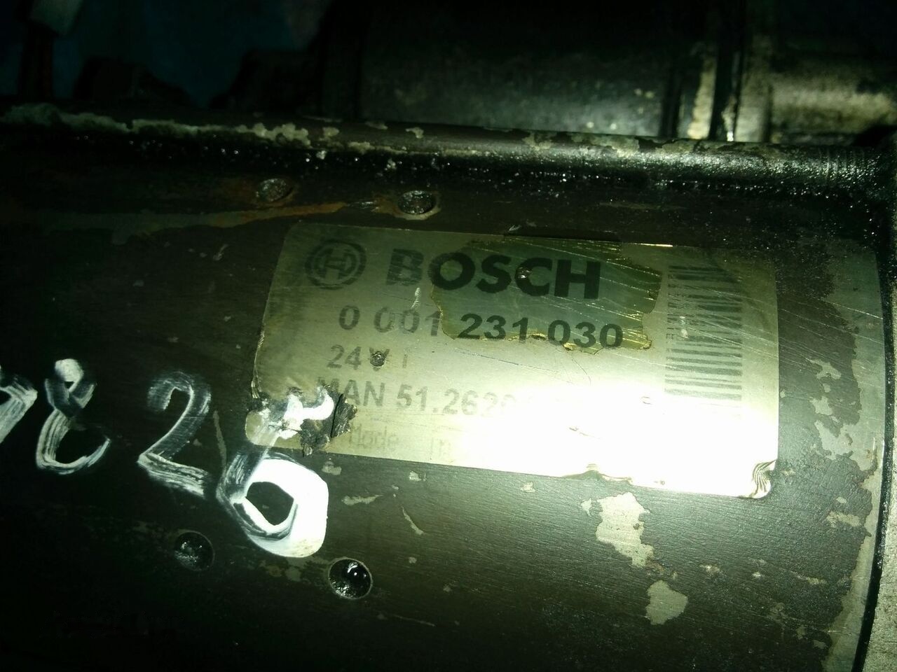 Bosch 0001231-030 / 51.262017213 MAN 0826 - Стартер за Автобус: слика 1 Bosch 0001231-030 / 51.262017213 MAN 0826 - Стартер за Автобус: слика 1