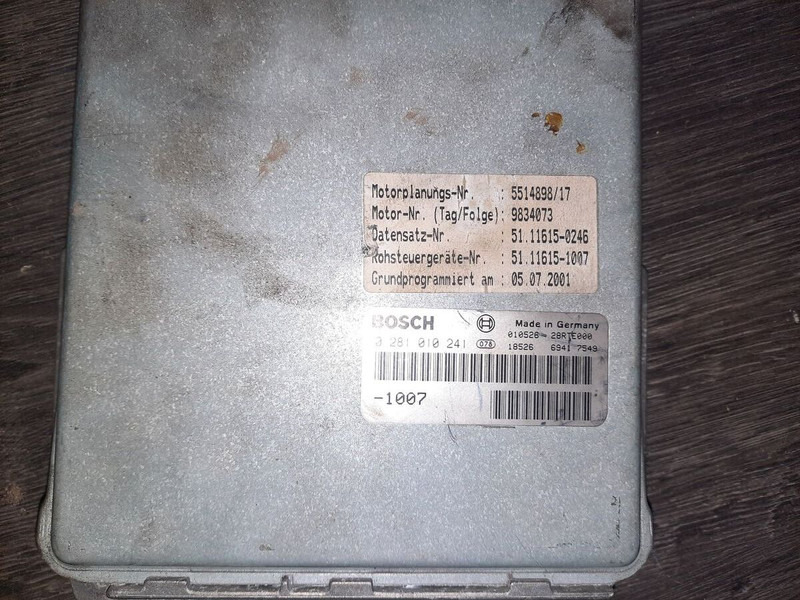 MAN BOSCH 0281001521. 0261200173 \ 020600009 - Единица за контрола: слика 5 MAN BOSCH 0281001521. 0261200173 \ 020600009 - Единица за контрола: слика 5