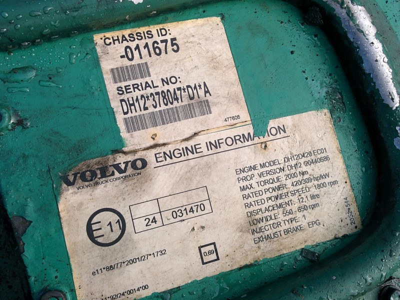 Volvo B12m - Единица за контрола: слика 1 Volvo B12m - Единица за контрола: слика 1