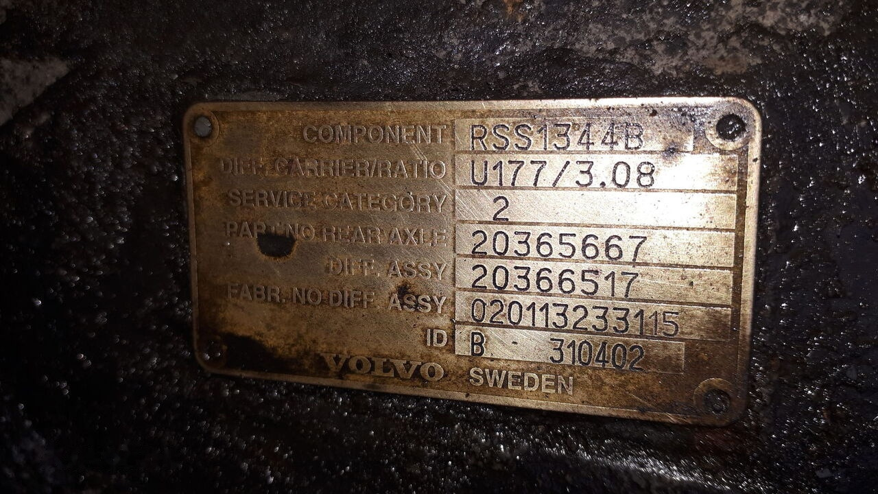 Volvo MS17X.- 2.85/ 3.08 .\5.29\ 5.63. Volvo FH12\ FH-13 truck - Диференцијален запчаник на брзина за Камион: слика 2 Volvo MS17X.- 2.85/ 3.08 .\5.29\ 5.63. Volvo FH12\ FH-13 truck - Диференцијален запчаник на брзина за Камион: слика 2