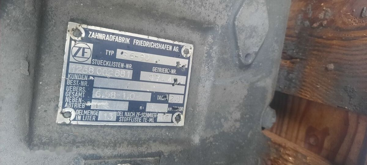 ZF S6-90 Mercedes-Benz OM405 - Менувач за Автобус: слика 3 ZF S6-90 Mercedes-Benz OM405 - Менувач за Автобус: слика 3