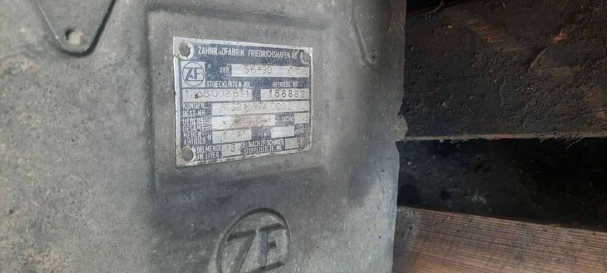 ZF S6-90 Mercedes-Benz OM405 - Менувач за Автобус: слика 4 ZF S6-90 Mercedes-Benz OM405 - Менувач за Автобус: слика 4