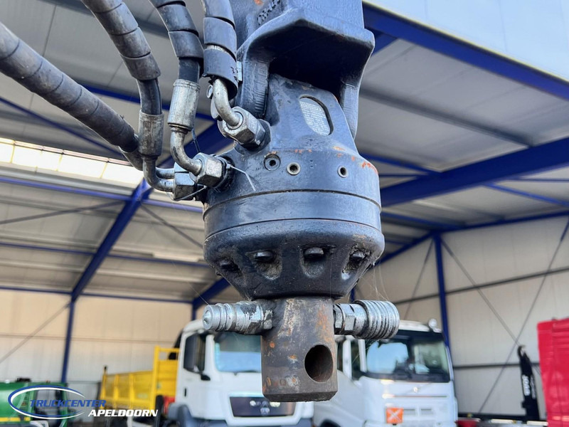 Камион со кука за подигање, Камион со кран DAF CF 85.410 6x4 Bladgeveerd, Palfinger PK16001, Pallift: слика 11