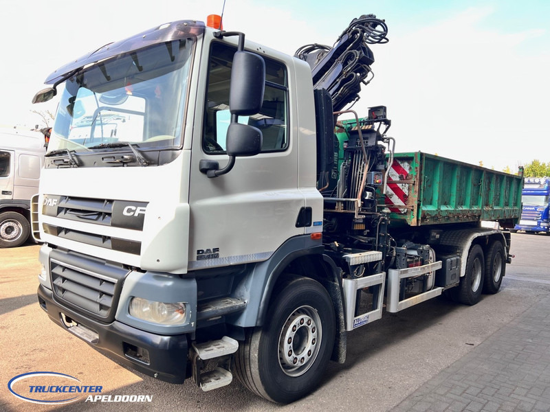 DAF CF 85.410 ATE, Hiab 166, 6x4 Big axle, Steel spring - Камион со кука за подигање, Камион со кран: слика 3 DAF CF 85.410 ATE, Hiab 166, 6x4 Big axle, Steel spring - Камион со кука за подигање, Камион со кран: слика 3