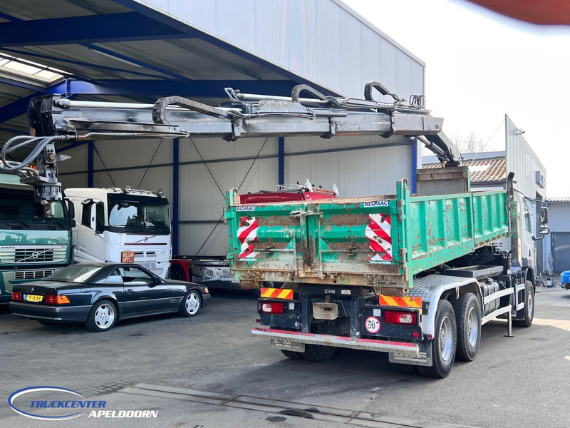DAF CF 85.410 ATE, Hiab 166, 6x4 Steel spring - Кипер, Камион со кран: слика 2 DAF CF 85.410 ATE, Hiab 166, 6x4 Steel spring - Кипер, Камион со кран: слика 2