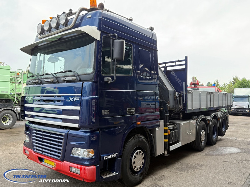 DAF XF 95.430 HIAB 330-5, 8x2 - Транспортер на контејнер/ Камион со променливо тело, Камион со кран: слика 3 DAF XF 95.430 HIAB 330-5, 8x2 - Транспортер на контејнер/ Камион со променливо тело, Камион со кран: слика 3
