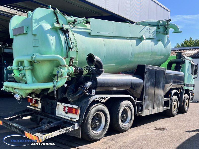 Mercedes-Benz Actros 4140 Naaktgeboren Vortex VP8000, 8x4 Steel spring Manuel - Вакуумски камион: слика 2 Mercedes-Benz Actros 4140 Naaktgeboren Vortex VP8000, 8x4 Steel spring Manuel - Вакуумски камион: слика 2