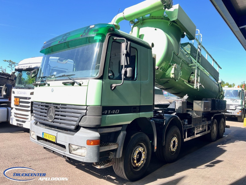 Mercedes-Benz Actros 4140 Naaktgeboren Vortex VP8000, 8x4 Steel spring Manuel - Вакуумски камион: слика 3 Mercedes-Benz Actros 4140 Naaktgeboren Vortex VP8000, 8x4 Steel spring Manuel - Вакуумски камион: слика 3