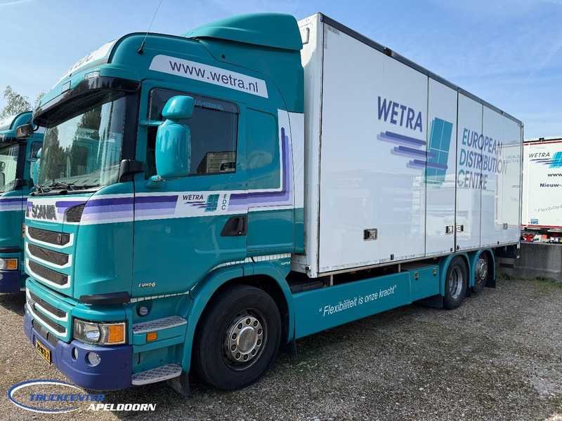 Scania G410 Zijdeuren - Камион сандучар: слика 1 Scania G410 Zijdeuren - Камион сандучар: слика 1