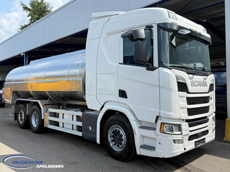 Scania R500 NGS 15000 Liter, Retarder, Stuuras, RVS tank - melk - water - Камион цистерна: слика 1 Scania R500 NGS 15000 Liter, Retarder, Stuuras, RVS tank - melk - water - Камион цистерна: слика 1