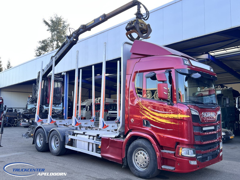 Scania R650 V8 NGS 6x4, Retarder, Jonsered ('18) - Камион за дрва, Камион со кран: слика 1 Scania R650 V8 NGS 6x4, Retarder, Jonsered ('18) - Камион за дрва, Камион со кран: слика 1