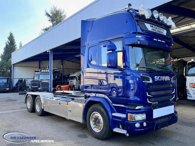 Scania R730 V8 6x4, Retarder, Clutch, PTO - Камион со кабинска шасија: слика 1 Scania R730 V8 6x4, Retarder, Clutch, PTO - Камион со кабинска шасија: слика 1