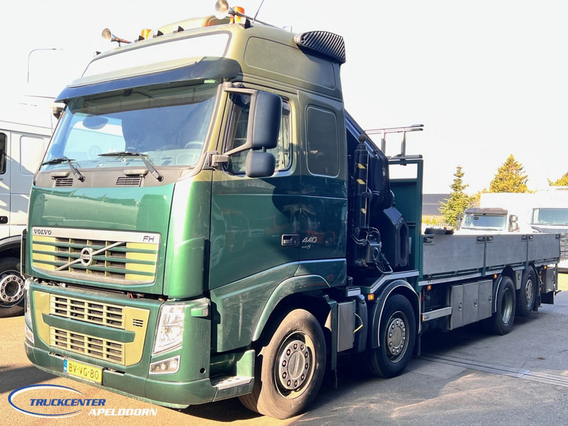 Volvo FH 440 HIAB 800 E4, 8x2 - Камион со платформа, Камион со кран: слика 3 Volvo FH 440 HIAB 800 E4, 8x2 - Камион со платформа, Камион со кран: слика 3