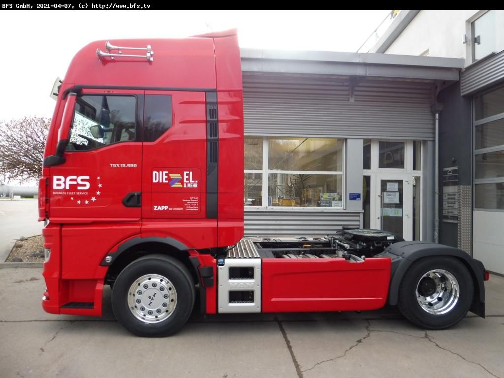 MAN TGX (TG3) 18.580 4x2 BL SA Kipphydraulik GX - Камион влекач: слика 4 MAN TGX (TG3) 18.580 4x2 BL SA Kipphydraulik GX - Камион влекач: слика 4