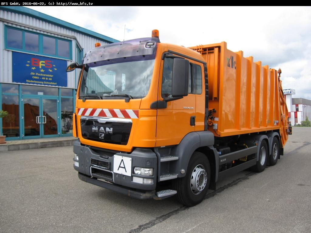 MAN TGS 28.320 6x2-4 BL Sperrmüll Haller M21 x1 C oh - Камион за ѓубре: слика 1 MAN TGS 28.320 6x2-4 BL Sperrmüll Haller M21 x1 C oh - Камион за ѓубре: слика 1