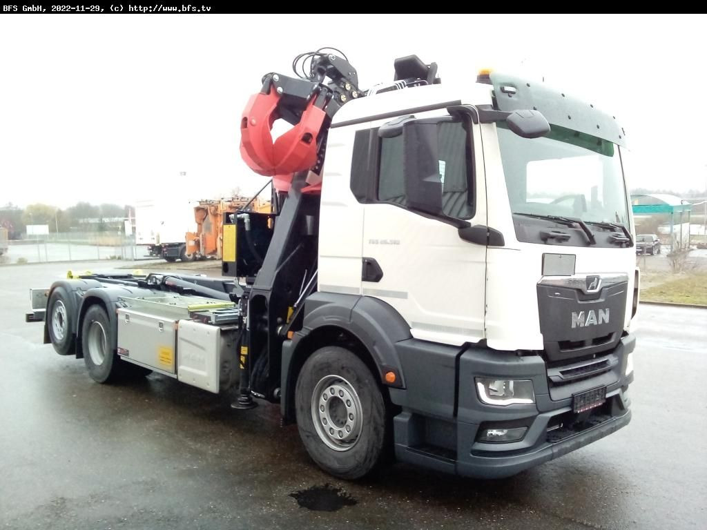 MAN TGS (TG3) 26.510 6x2-4 BL Recyclingkran - Камион со кука за подигање: слика 2 MAN TGS (TG3) 26.510 6x2-4 BL Recyclingkran - Камион со кука за подигање: слика 2