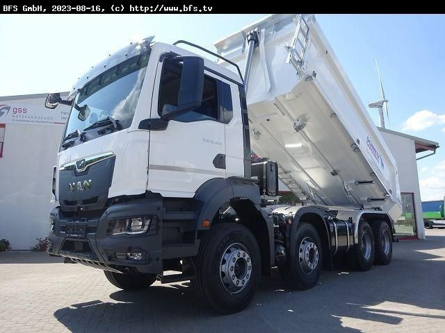 MAN TGS (TG3) 35.470 8x4 BB CH Hinterkipper Stahl H - Камион за подигање контејнери: слика 1 MAN TGS (TG3) 35.470 8x4 BB CH Hinterkipper Stahl H - Камион за подигање контејнери: слика 1