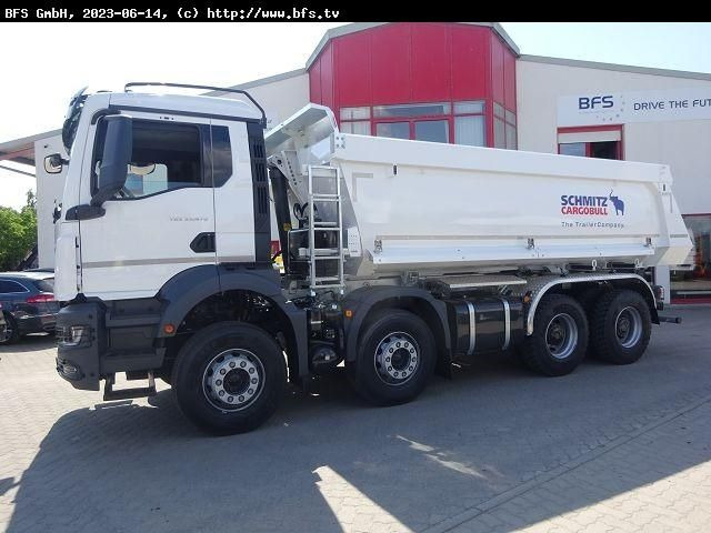 MAN TGS (TG3) 35.470 8x4 BB CH Hinterkipper Stahl H - Камион за подигање контејнери: слика 2 MAN TGS (TG3) 35.470 8x4 BB CH Hinterkipper Stahl H - Камион за подигање контејнери: слика 2