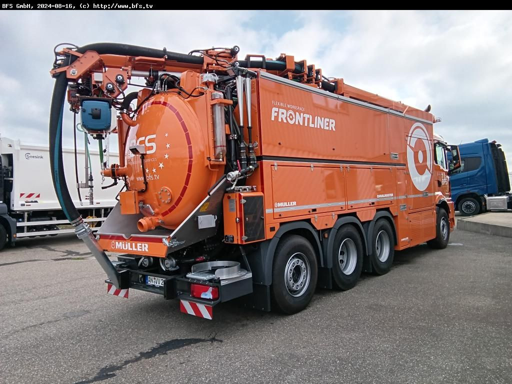 MAN TGS (TG3) 35.510 8x4-4 BL CH Canalmaster F 135 E - Вакуумски камион: слика 2 MAN TGS (TG3) 35.510 8x4-4 BL CH Canalmaster F 135 E - Вакуумски камион: слика 2