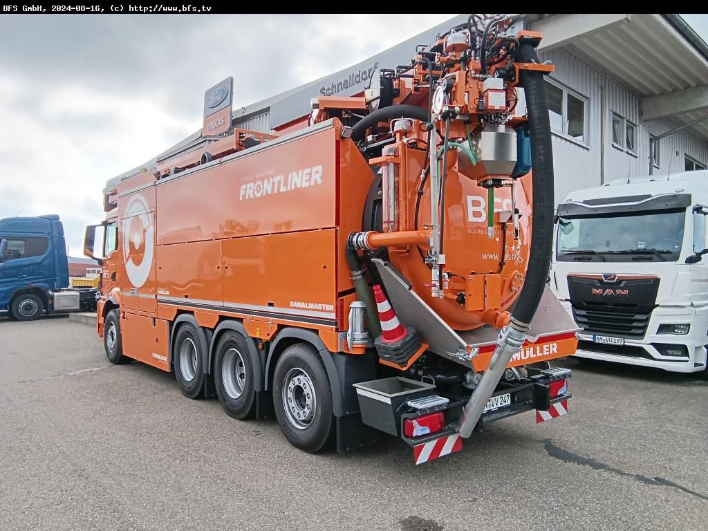 MAN TGS (TG3) 35.510 8x4-4 BL CH Canalmaster F 135 E - Вакуумски камион: слика 3 MAN TGS (TG3) 35.510 8x4-4 BL CH Canalmaster F 135 E - Вакуумски камион: слика 3
