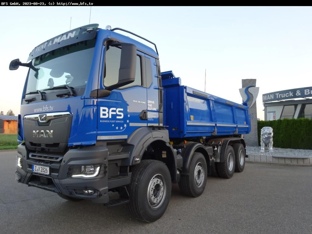 MAN TGS (TG3) 35.520 8x4 BB CH Bordmatik links, 3-Se - Кипер: слика 1 MAN TGS (TG3) 35.520 8x4 BB CH Bordmatik links, 3-Se - Кипер: слика 1