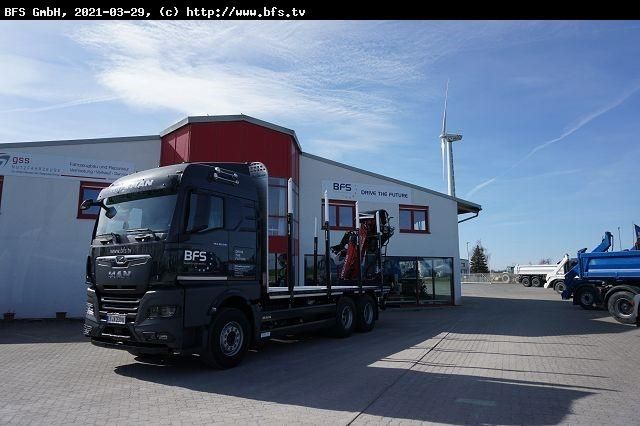 MAN TGX (TG3) 26.510 6x4 BL TG3, Plateau Aufbau - Камион за дрва: слика 1 MAN TGX (TG3) 26.510 6x4 BL TG3, Plateau Aufbau - Камион за дрва: слика 1