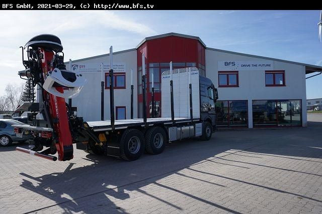 MAN TGX (TG3) 26.510 6x4 BL TG3, Plateau Aufbau - Камион за дрва: слика 4 MAN TGX (TG3) 26.510 6x4 BL TG3, Plateau Aufbau - Камион за дрва: слика 4
