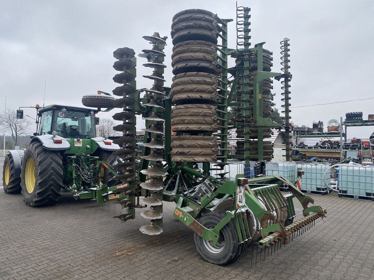 Amazone CATROS 7501-T - Ситнач со дискови: слика 2 Amazone CATROS 7501-T - Ситнач со дискови: слика 2