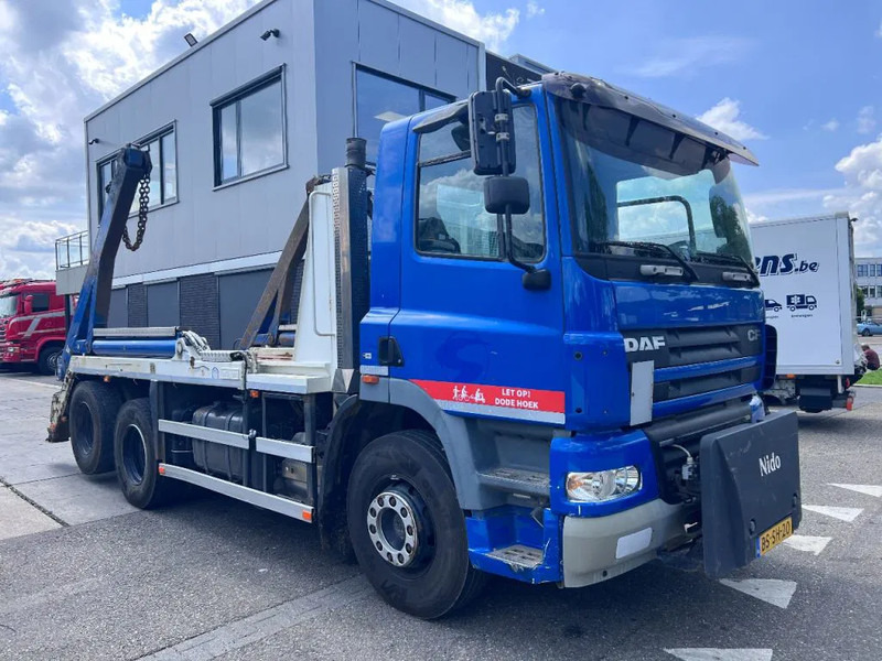 DAF CF 85.360 6X2 EURO 5 HYVA SKIPLOADER + NIDO - Камион за подигање контејнери: слика 3 DAF CF 85.360 6X2 EURO 5 HYVA SKIPLOADER + NIDO - Камион за подигање контејнери: слика 3
