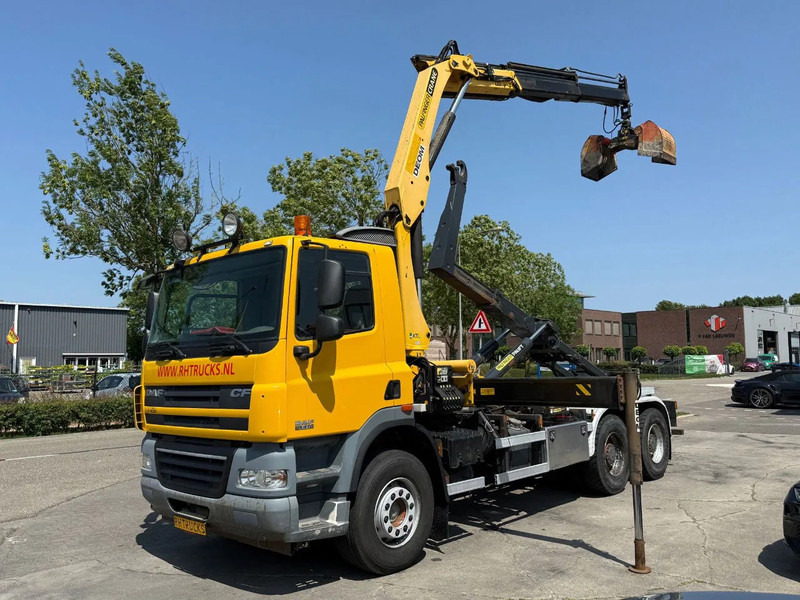 DAF CF 85.410 6X4 - EURO 5 + PALFINGER PK15500 + REMOTE + PALFINGER HOOK - Камион со кран: слика 1 DAF CF 85.410 6X4 - EURO 5 + PALFINGER PK15500 + REMOTE + PALFINGER HOOK - Камион со кран: слика 1
