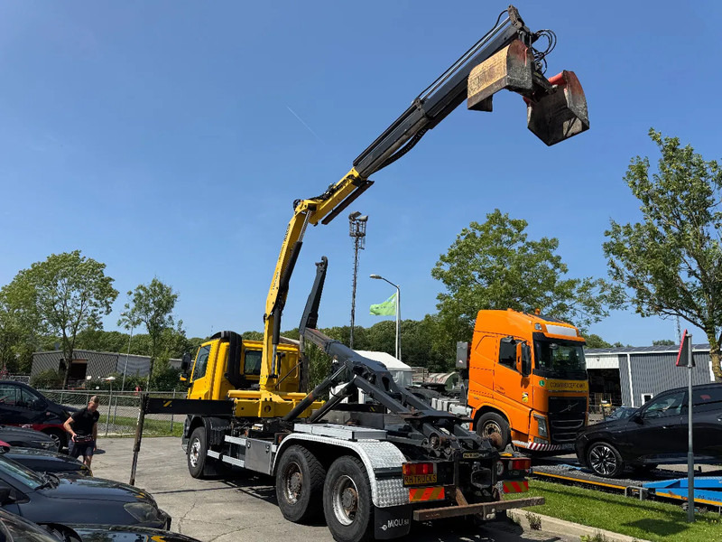 DAF CF 85.410 6X4 - EURO 5 + PALFINGER PK15500 + REMOTE + PALFINGER HOOK - Камион со кука за подигање, Камион со кран: слика 4 DAF CF 85.410 6X4 - EURO 5 + PALFINGER PK15500 + REMOTE + PALFINGER HOOK - Камион со кука за подигање, Камион со кран: слика 4