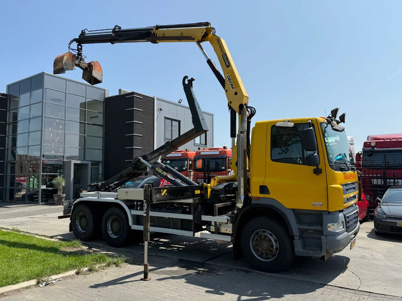 DAF CF 85.410 6X4 - EURO 5 + PALFINGER PK15500 + REMOTE + PALFINGER HOOK - Камион со кука за подигање, Камион со кран: слика 2 DAF CF 85.410 6X4 - EURO 5 + PALFINGER PK15500 + REMOTE + PALFINGER HOOK - Камион со кука за подигање, Камион со кран: слика 2