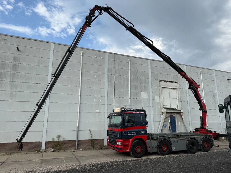 DAF CF 85.460 8X2 + YEAR 2016 HMF CRANE 2620-K4 + FLYJIB + WINCH + REMOTE - Камион со кабелски систем, Камион со кран: слика 5 DAF CF 85.460 8X2 + YEAR 2016 HMF CRANE 2620-K4 + FLYJIB + WINCH + REMOTE - Камион со кабелски систем, Камион со кран: слика 5