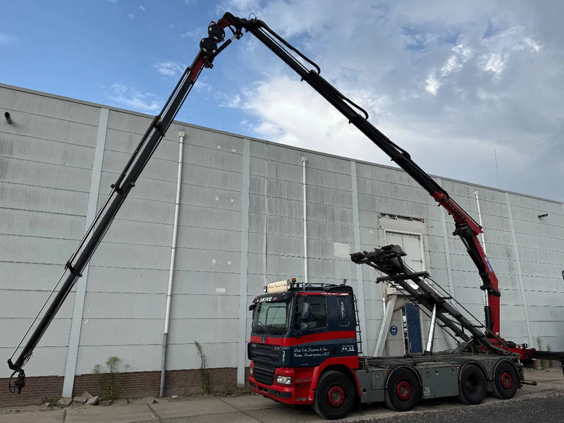 DAF CF 85.460 8X2 + YEAR 2016 HMF CRANE 2620-K4 + FLYJIB + WINCH + REMOTE - Камион со кабелски систем, Камион со кран: слика 3 DAF CF 85.460 8X2 + YEAR 2016 HMF CRANE 2620-K4 + FLYJIB + WINCH + REMOTE - Камион со кабелски систем, Камион со кран: слика 3