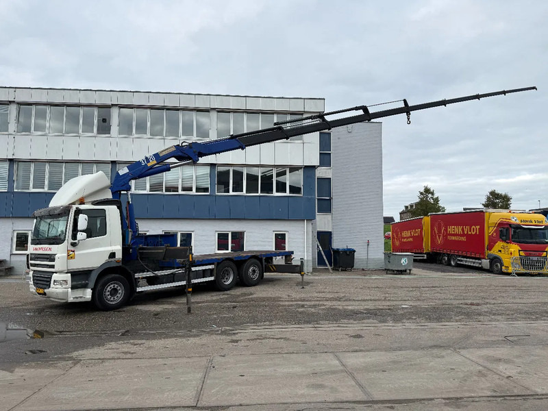 DAF CF 85 6X2 EURO 5 + HMF 37 TON/M + REMOTE CONTROL - Камион со платформа, Камион со кран: слика 3 DAF CF 85 6X2 EURO 5 + HMF 37 TON/M + REMOTE CONTROL - Камион со платформа, Камион со кран: слика 3