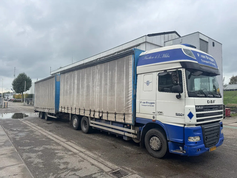 DAF XF 105.410 6X2 EURO 5 + GROENEWEGEN HANGER - Камион со церада: слика 2 DAF XF 105.410 6X2 EURO 5 + GROENEWEGEN HANGER - Камион со церада: слика 2