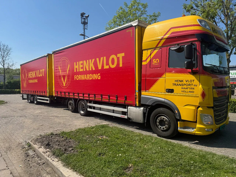 DAF XF 480 6X2 JUMBO + WECON HANGER SLIDING ROOF + TÜV TILL 02-2026 - Камион со церада: слика 1 DAF XF 480 6X2 JUMBO + WECON HANGER SLIDING ROOF + TÜV TILL 02-2026 - Камион со церада: слика 1
