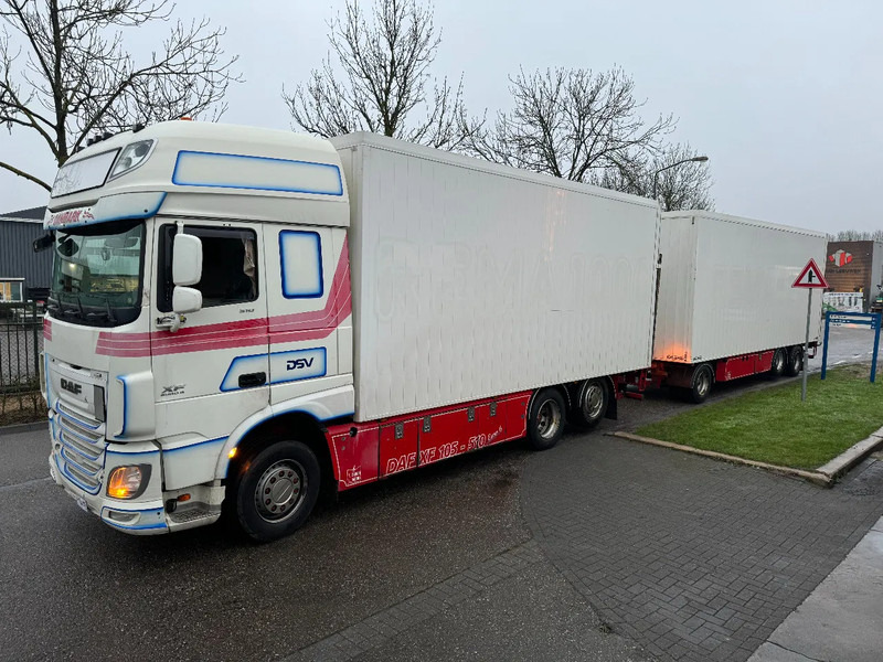 DAF XF 510 6X2 + KELBERG HANGER EURO 6 ZEPRO + REMOTE RETARDER - Камион сандучар: слика 1 DAF XF 510 6X2 + KELBERG HANGER EURO 6 ZEPRO + REMOTE RETARDER - Камион сандучар: слика 1
