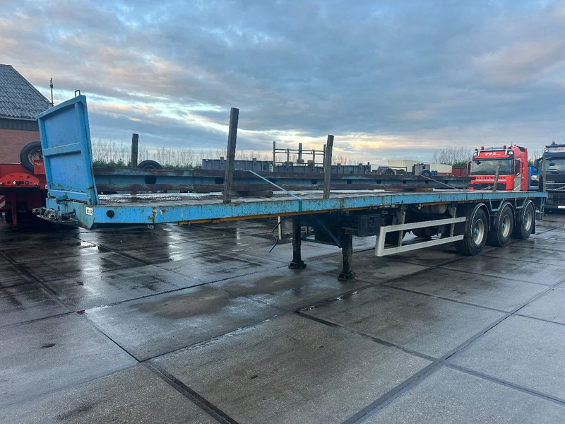 EKW 3 AXLE STEERING, DUBBLE EXTENDABLE TILL 30 METER - Полуприколка платформа: слика 1 EKW 3 AXLE STEERING, DUBBLE EXTENDABLE TILL 30 METER - Полуприколка платформа: слика 1
