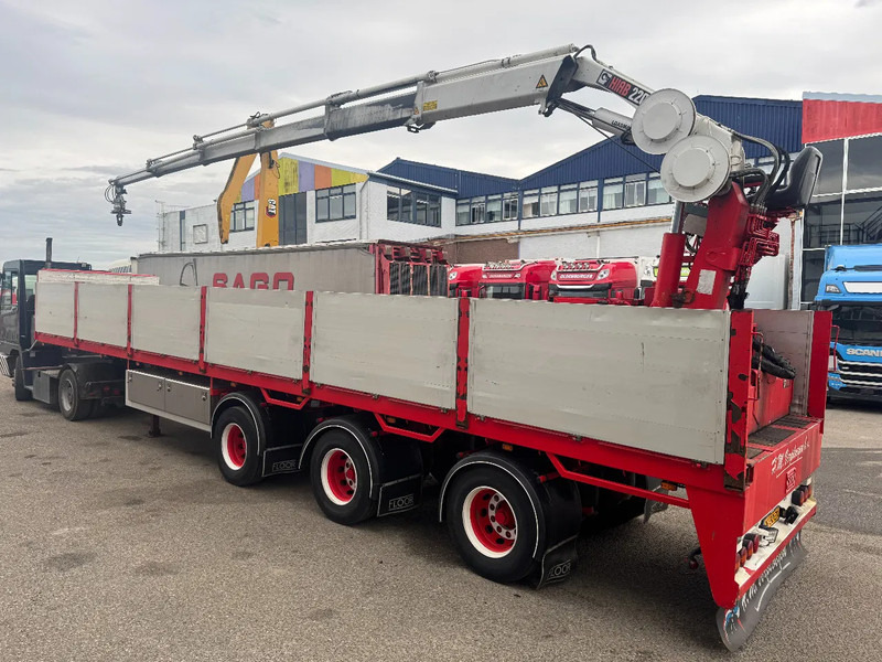 Floor FLO-17-30H2 + HIAB R220-F5 - Полуприколка платформа: слика 3 Floor FLO-17-30H2 + HIAB R220-F5 - Полуприколка платформа: слика 3