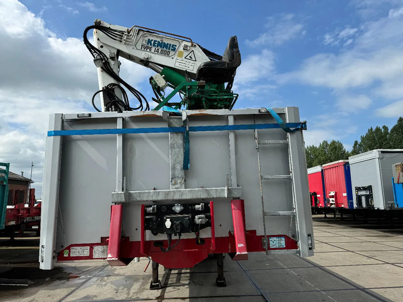 Floor FLO 18 30 S2 + KENNIS CRANE 3X STEERING AXLE - Полуприколка платформа: слика 2 Floor FLO 18 30 S2 + KENNIS CRANE 3X STEERING AXLE - Полуприколка платформа: слика 2