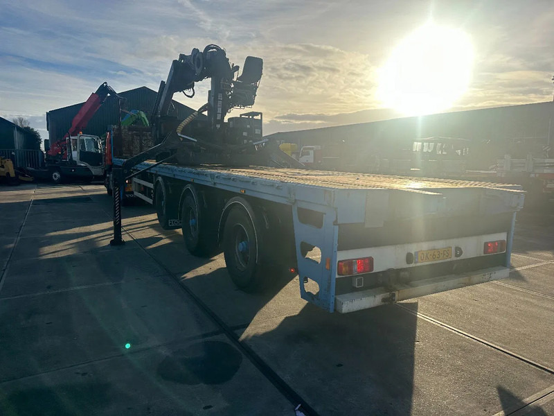 Полуприколка платформа Floor HIAB Roller 165-F3 Rotator: слика 15