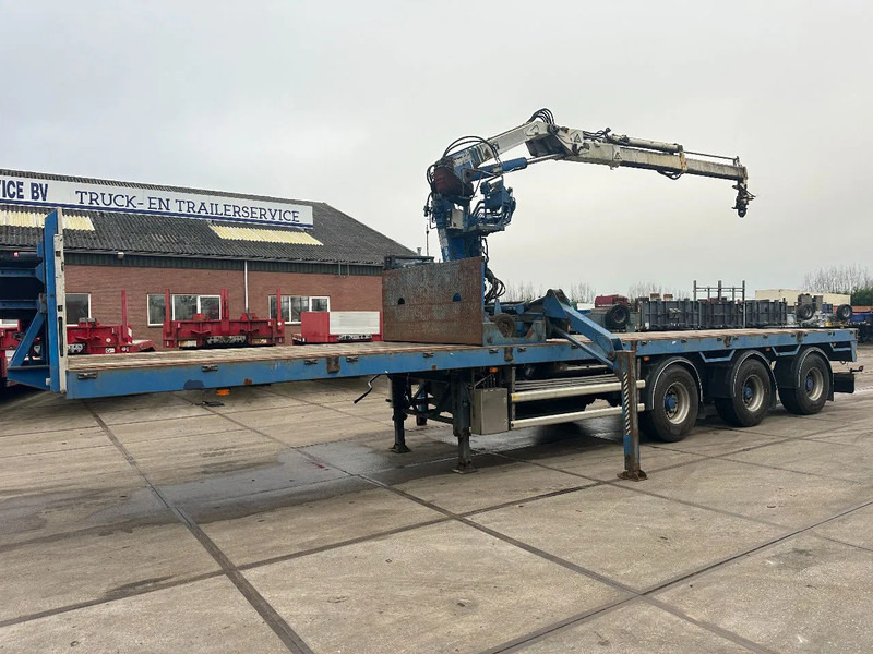 Floor MET HIAB R165-F2, LAATSTE 2 ASSEN GESTUURD - Полуприколка платформа: слика 1 Floor MET HIAB R165-F2, LAATSTE 2 ASSEN GESTUURD - Полуприколка платформа: слика 1